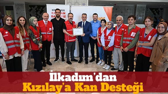 İlkadım Belediyesi'nden Kızılay'a kan desteği